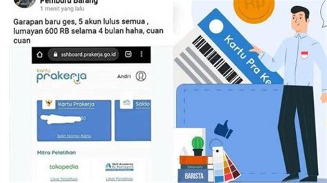 Daftar akun kartu pra kerja itu sangat mudah. Pendaftaran Kartu Pra Kerja Gelombang II Dibuka, Muncul ...