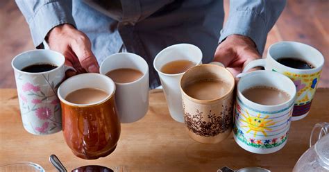 Remove the teabag and pour in a dash of milk. The perfect colour for a cup of tea - according to the ...