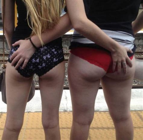 Daring public flasher and outdoor amateur babe. The "No Pants Subway Ride" Is Back for Another Year (24 ...