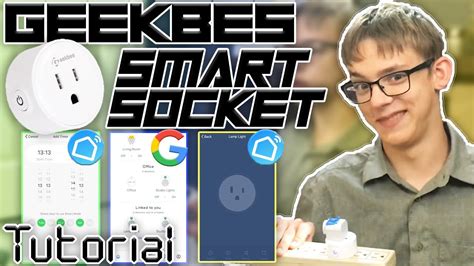 Geekbes Smart Socket: Setup and Integration with Google ...