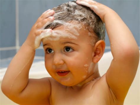 Dip your washcloth into the basin and add just a little bit of soap. How Often Should You Bathe Your Toddler?