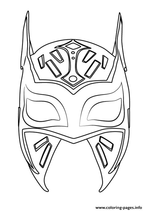We have some epic coloring pages for fans of the brave superheroes pj masks. Sin Cara Mask Coloring Pages Printable