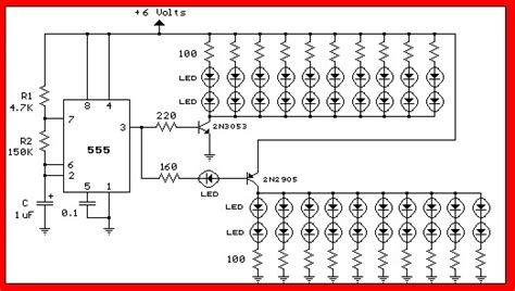 Madrier chêne leroy merlin : SKEMA RANGKAIAN AMPLIFIER: Rangkaian lampu berdenyut