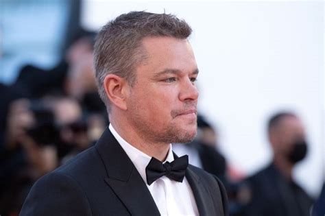 With matt damon, camille cottin, abigail breslin, lilou siauvaud. Entertainment: Matt Damon tears up during standing ovation ...