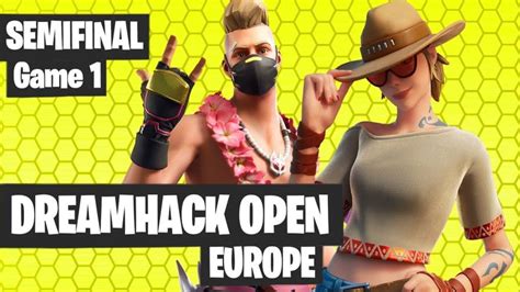 The heat one will be played on friday at 17.00 (5pm) and the heat two will be played on saturday at 21.00 (9pm). Fortnite DreamHack Open EU Semifinal Game 1 Highlights in ...