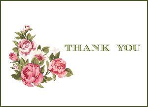 Check spelling or type a new query. Vintage Flowers Printable Thank You Cards ...