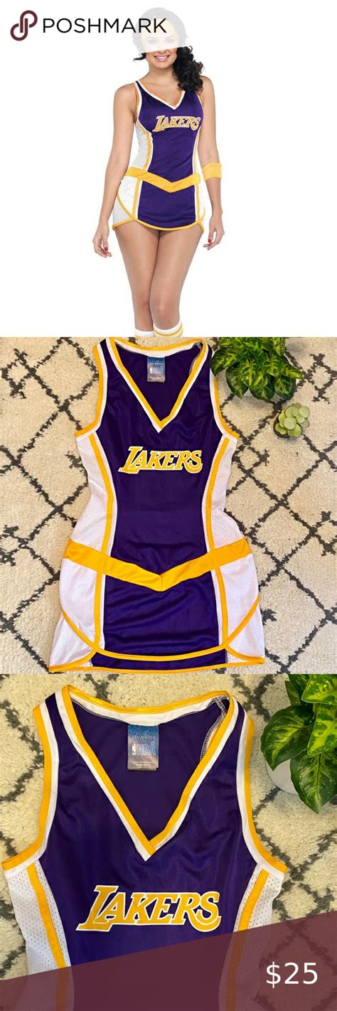 Our selection of customizable nba gear is stocked with officially licensed custom lakers jerseys as well as apparel. Leg Avenue Laker Girls Jersey Dress Costume in 2020 ...