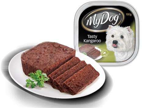 Please pay attention to your dog's daily ration of the recommended food to get the ideal weight gain. Classics Tasty Kangaroo | Food Tray | My Dog