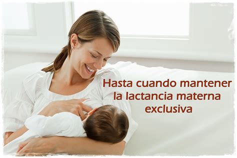 Una lactancia materna, temprana y exclusiva y el contacto piel con piel ayuda al bebé a desarrollarse y proporciona beneficios para la salud de por vida. ¿Hasta cuando mantener la lactancia materna exclusiva ...