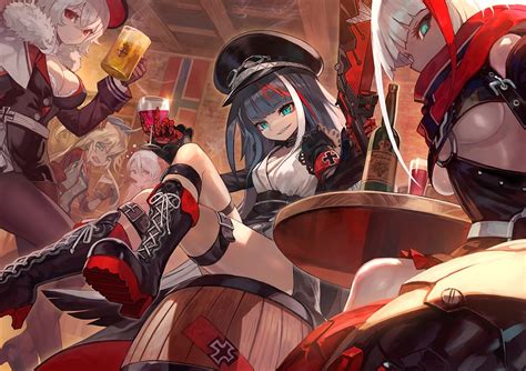 (azur, 255718, anthropomorphism, belt, clouds, com, ecens, eugen. Azur Lane Official on Twitter: " Iron Blood HQ New dorm ...