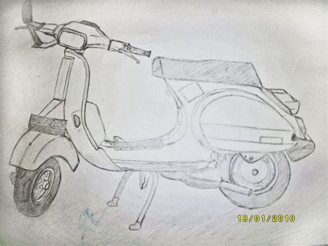 39 best vespa illustration images vespa scooters motor scooters. 80++ Sketsa Gambar Vespa