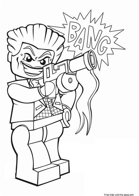 * * * * hawkgirl is a female superhero coloring page. lego joker coloring pages to print Lego joker ...