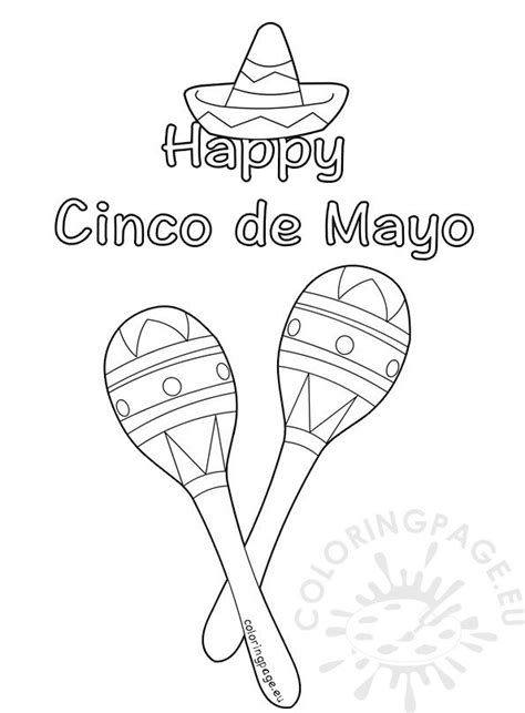 Today it is still celebrated in the state of puebla in mexico, but has become a more significant holiday in the united states as a way to celebrate mexican heritage. Cinco de Mayo coloring pages for kids - Coloring Page