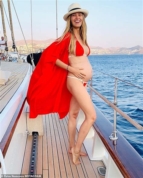 Tenistka to přiznala v aktuálním rozhovoru. Petra Nemcova is pregnant with her first child with new ...