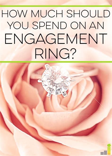 First and foremost, let's bust the myth that you should spend two months' salary on an engagement ring. How Much Should You Spend On An Engagement Ring? - Frugal Rules