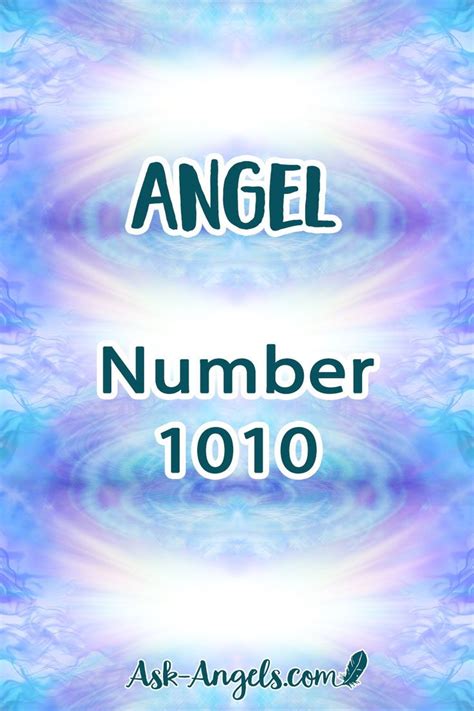 Angel number 1010 carries the vibrational meanings of both one and zero. Angel Number 1010 - Learn the 1010 Angel Number Meaning ...