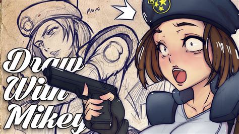 Browse the user profile and get inspired. Jill Valentine Sketches! - Draw With Mikey 69 - YouTube