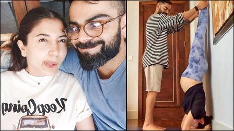 Bollywood star anushka sharma and indian cricketer virat kohli have welcomed a baby girl. Anushka Sharma performs Shirshasana effortlessly with her ...