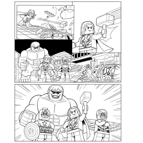 Leuk voor kids lego kleurplaten. Lego Marvel Avengers kleurplaten :: Kleurplatenpagina.nl ~ boordevol coole kleurplaten