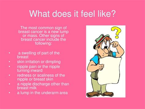 It is more common in older men but can occur at any age. PPT - Breast Cancer PowerPoint Presentation, free download ...