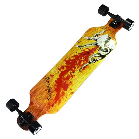 Don't be fooled by the cheap prices, our decks are made from the most premium materials on the market. Atom Drop Deck Longboard - 39 Inch - Octopus - Maxtrack