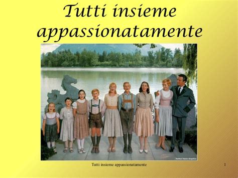 Film indubbiamente efficace e a tratti persino toccante, benché molto retorico, ma le musiche di. Tutti insieme appassionatamente