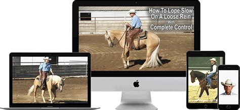 Watch horse videos on western horse tack, western horse training techniques, and other ways to improve your horsemanship. Lope Slow With Control | Horse Training Videos and DVDs by ...
