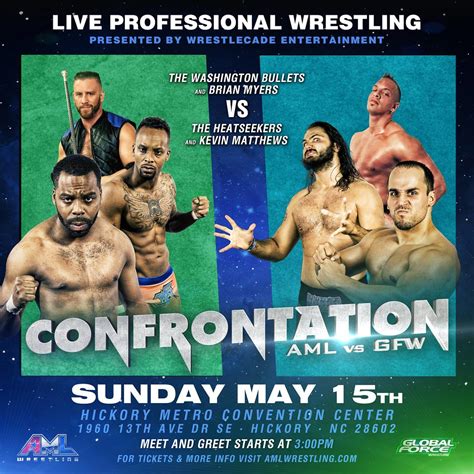 Healthy living, contribute to the. AML Wrestling vs GFW:CONFRONTATION/May 15, 2016 | Sunday ...