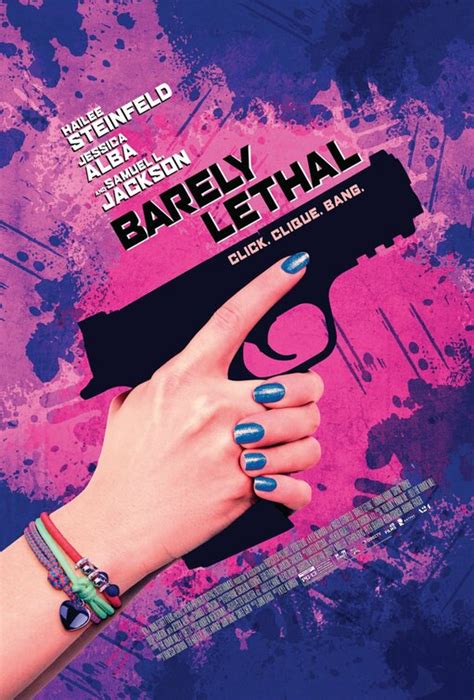 Opening as a satire of spy movies and teen while it promises a clever pantsing, barely lethal ends up sleepover material, losing its bite. Barely Lethal Movie Poster (#3 of 5) - IMP Awards