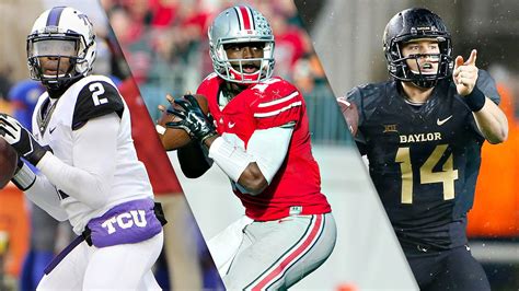 Top playoff contenders struggling early. ESPN Chalk - ESPN experts pick top college football games ...