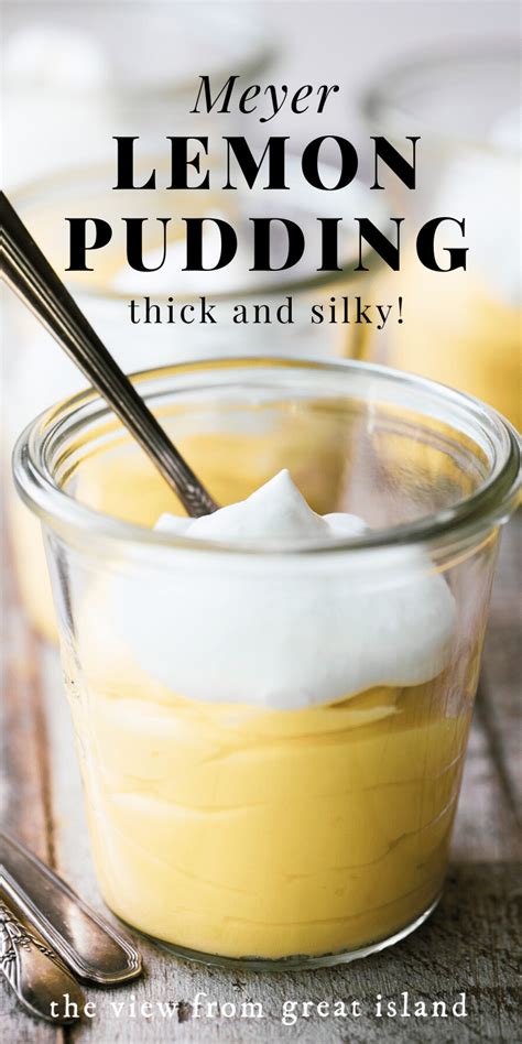 Maybe you would like to learn more about one of these? Meyer Lemon Pudding (super easy recipe!) | The View from ...
