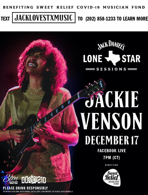 Recorded live at studio 105 de la maison de la radio, france inter october 26, 1993 paris. Lone Star Sessions LIVE with Jackie Venson in San Antonio at