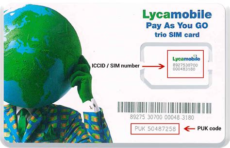 Iccid steht für integrated circuit card identifier. Registration - Lycamobile