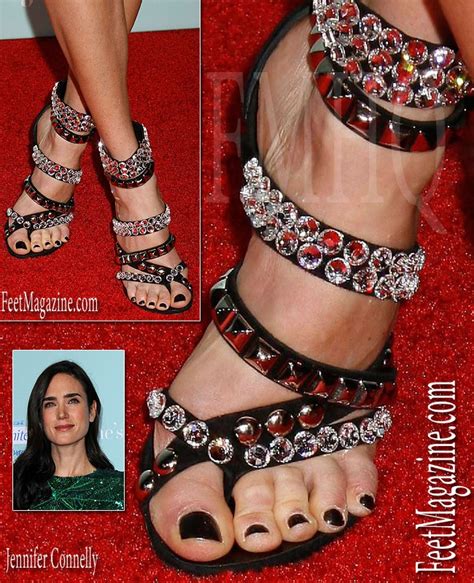 Top celebrities with the most beautiful feet rating and shoe size information provided by wikifeet featuring: Jennifer Connelly | Feet | Pinterest