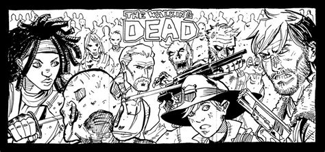 Bei uns findest du die tollsten ausmalbilder von erwachsene. 12 Free Walking Dead Coloring Pages + 12 Colorable ...