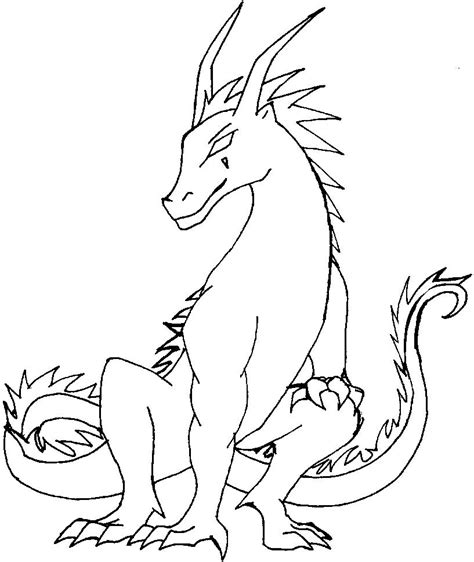 We have lots of dragons coloring pages at allkidsnetwork.com. Fire Breathing Dragon Coloring Page at GetDrawings | Free ...