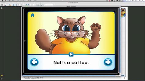 Apple has devoted significant resources to ensure ebook reading on the ipad is a pleasant affair. RockNLearn iPad App - Phonics Easy Reader 1 - YouTube