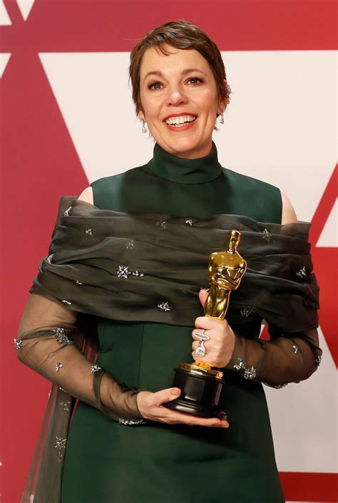 Olivia colman is the 2019 best actress oscar winnercredit: Olivia Colman - Oscars 2019 Red Carpet • CelebMafia