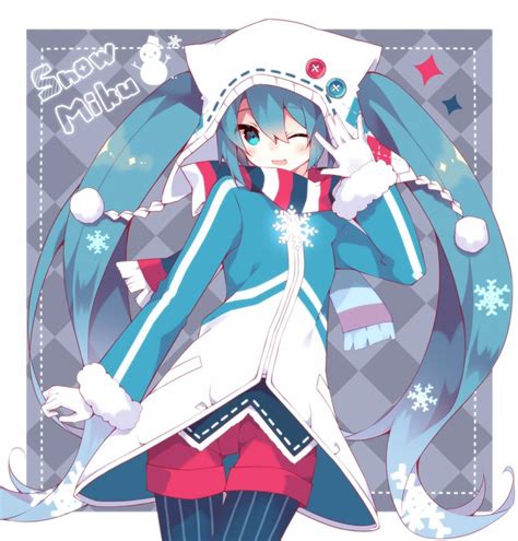 See more ideas about snow miku 2017, hatsune miku, miku. Snow Hatsune Miku~ this version of Snow Miku is just too ...