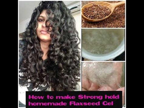 It helps define your curl pattern for wash and go's, and. DIY super hold homemade flaxseed gel - YouTube | Flaxseed ...