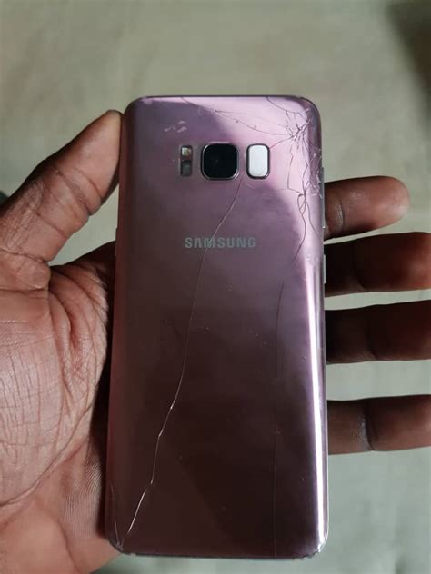 The samsung galaxy s8 is most commonly compared with these phones samsung galaxy s8. For Sale: Samsung Galaxy S8 - Dual Sim With Cracked Screen ...