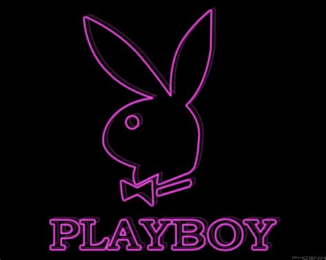 Original / hand engraved on black. Neon Playboy Wallpaper 1 by phoenixkeyblack on DeviantArt