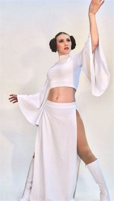 Princess leia from star wars (i dont know what movie) and in topless.a bit perv. Beautiful Princess Leia Costume Diy You'll Love in 2020 | Princess leia costume, Leia costume ...