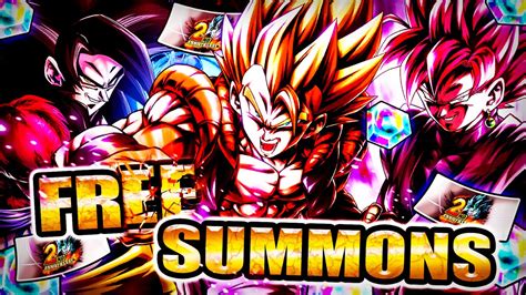 The ar campaign includes the launch of original ar camera effects, giving fans a chance to pose alongside their favorite dragon ball legends characters. THESE FREE TICKETS ARE BLESSED!! 2 Year Anniversary Ticket Summons | Dragon Ball Legends - YouTube