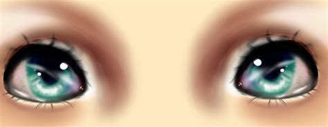 There is no limit to what powerful anime eyes are capable of. semi-real anime eyes by treza007 on Newgrounds