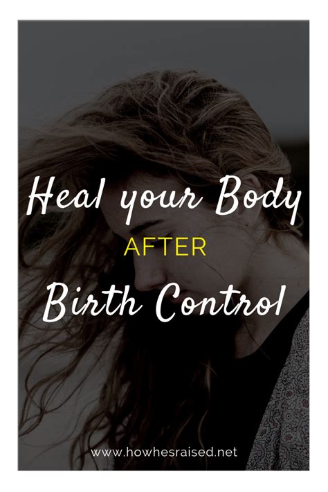 Thank you for your support, and your interest in caring for your pet the natural, holistic way! Heal Your Body After Birth Control | Birth control detox ...