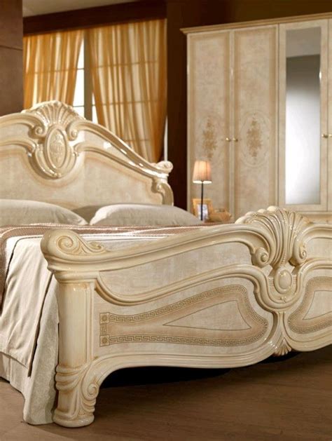 Wir verfügen über eine große auswahl italienischer schlafzimmern. Italienisches Schlafzimmer Rokko Luxus 6 tlg Bett komplett ...