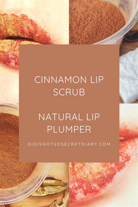 Thanks to big celebrities like kylie jenner and kim kardashian, voluminous lips has become a very popular trend in recent years. Cinnamon Lip Scrub Natural Lip Plumper DIY | Natural lip ...