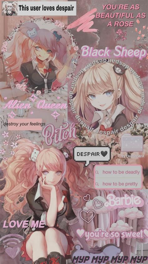 I don't know.maybe if the anime was only about the process of brainwashing on each of the 77th students. Junko Enoshima aesthetic | Yandere anime, Anime wallpaper ...