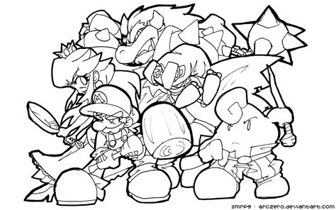 Mario kart super smash bros mario coloring pages. 10 Pics Of Mario Smash Bros Coloring Page - Super Mario ...